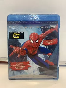 Spider-Man 3 Exclusive Blu-Ray Bonus Disc RARE BEST BUY PROMO New Sealed - Picture 1 of 4
