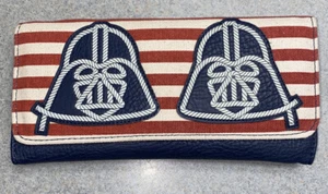 Disney Cruise Line Darth Vader Star Wars Nautical Style Wallet - Bild 1 von 9