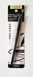 L'oreal Infallible Pro-Last Waterproof Pencil Eyeliner Makeup ~ 940 BROWN ~NEW