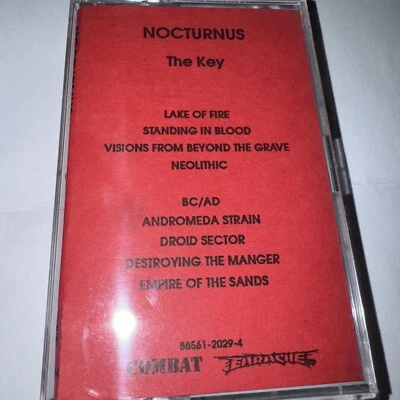 Nocturnus - The Key (Rare Advance Promo 1991 Cassette) Out Of Print! Free Ship! - Image 1 of 4