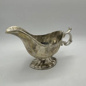 Vintage Antik Silber Sauciere oder Sauciere Servierschale Schale - Bild 1 von 9