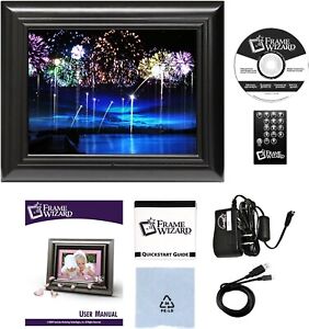15" 15-Inch Digital Picture Frame, for Pictures & Videos  + AC Adapter, Remote,