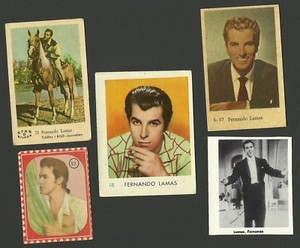 Fernando Lamas Movie Film Star Actor Fab Card Collection