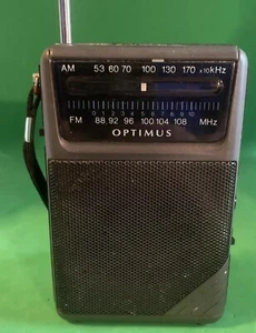 Radio Shack Optimus AM/FM Radio Cat No.12-454A Vintage, tested - works - Picture 1 of 7