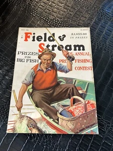 July 1935 FIELD & STREAM hunting and fishing MAGAZINE - GREAT SHAPE - Imagen 1 de 1
