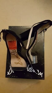 Sam Edelman Yaro Damenschuhe transparent/schwarz Größe 7 M - Bild 1 von 1