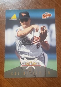 1995 National Packtime #10 Pinnacle Cal Ripken Jr. Baltimore Orioles
