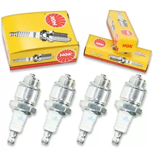 4 pc NGK 5798 BR2-LM Standard Spark Plugs for WR12EC WR11E0 W9LMR-US TY26715 zq - Picture 1 of 4