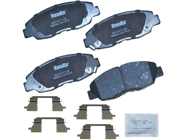 Bendix 96RN19T Front Brake Pad Set Fits 1996-2011 Honda Civic - Изображение 1 из 1