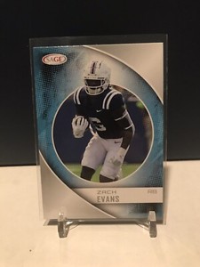 2023 Sage Zach Evans Silver #7 Rookie Rams!