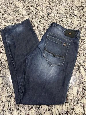 Buffalo David Britton Men's Jeans Size Measures 39x35 Six -X Straight Stretch - Image 1 of 4