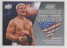2021 Upper Deck AEW All Elite Wrestling to Success Silver Cody Rhodes #RS-6
