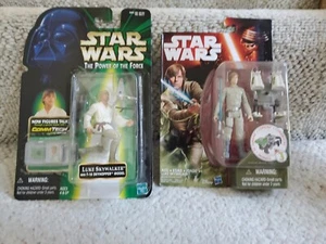 Star Wars The Force Awakens Series Luke Skywalker Bespin 3.75" & POTF Luke!! New - Picture 1 of 12