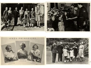 Dutch Royalty 120 Vintage Postcards pre-1950 incl. Scouting in Album (L6579) - Picture 1 of 12