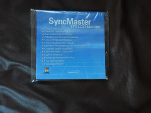 Samsung SyncMaster TFT-LCD Monitor Drivers, Software &Print Manual Vintage Rare - Picture 1 of 13
