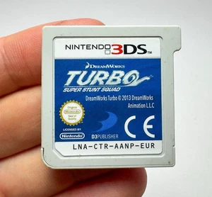 Turbo Stunt IN Track Game Nintendo 3DS 2DS Cartridge Italian Eur - Picture 1 of 3