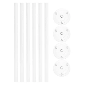 10Pcs Cake Separator Plates 11.8 inch Cakes Dowel Rods for 4 inch Cake - Picture 1 of 6