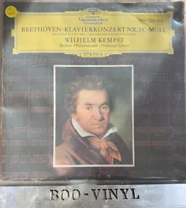 DG VINYL RECORD Ludwig Van Beethoven - Klavierkonzert Nr. 3 C-moll - Imagen 1 de 2
