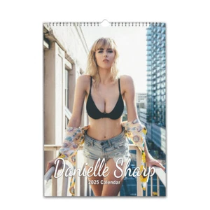 Calendario Personalizado Danielle Sharp Sexy 2025/26 | Elige el mes de inicio - Imagen 1 de 2