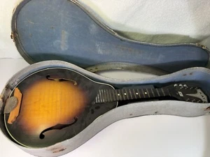 Excellent Vintage 1960s KAY Teardrop Mandolin in Two Tone Sunburst Chicago 1960 - Picture 1 of 7