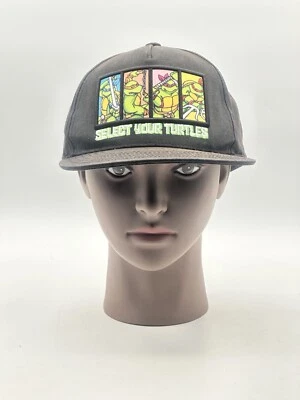 Chapéu Nickelodeon Teenage Mutant Ninja Turtles Snapback design frontal e traseiro - Imagem 1 de 4