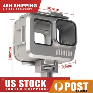 For Gopro 11 10 9 Camera Aluminium 40m Waterproof Housing Case Diving Case Shell - Picture 1 of 8
