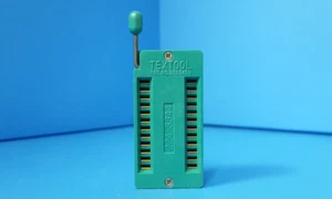 IC SOCKET, 24 pin, 224-3344, GOLD, TEXTOOL ( one piece) - Picture 1 of 4