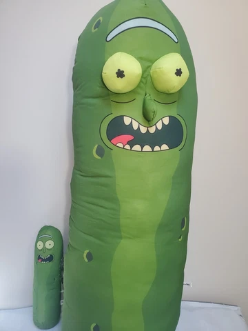 Pickle Rick from Rick and Morty 14"-42" Plush Stuffed Toy Official License  NWT Cover