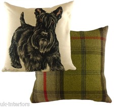 17" Scottish Terrier Dog Cushion Evans Lichfield DPA467 43cm Waggydogz