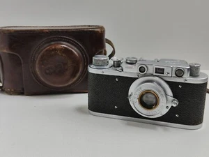 FED-1 USSR Russian Rangefinder camera copy LEICA 35mm INDUSTAR-10 3.5/50mm - Picture 1 of 10