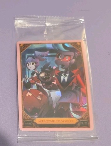 HAZBIN HOTEL TRADING CARDS GRAVITY CRACKED ICE PROMO CARD PR-16 | eBay