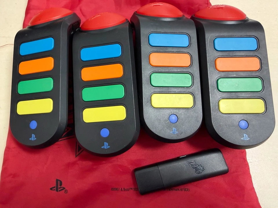 Sony Wireless Buzz Controller für PlayStation mit USB Empfänger - Bild 1 von 4