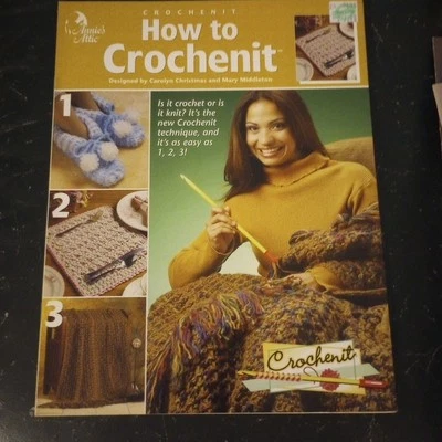 How to Crochenit by Carolyn Christmas 2002 Annie's Attic - Image 1 of 2