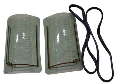 Kubota M Utility Tractor Rear Glass Side Windows M5040 M6040 M7040 M8540 NOS OEM - Image 1 of 4