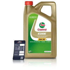 5 L LITER CASTROL EDGE 5W-30 LL MOTOR-ÖL MOTOREN-ÖL 504 507 00 LL04 229.31 + 35 - Bild 1 von 7