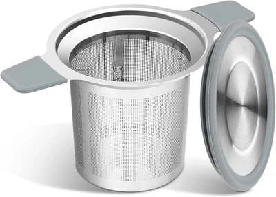 Coladores Infusores de Té, Acero Inoxidable Hoja Suelta Colador de Té Paso a Paso con Calor Foto 1 de 4