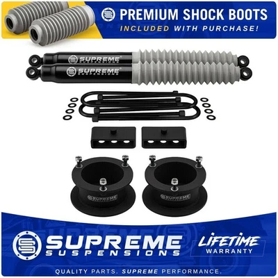 3" Front 1.5" Rear Lift Kit Rear Performance Shocks For 03-13 Ram 2500 3500 4x4 - Image 1 of 4