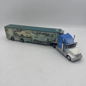 Hot Wheels Racing Transporter Tribute NASCAR Buddy Baker Semi Truck 1998 Loose - Picture 1 of 17