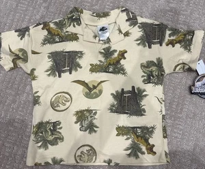 Jurassic World Boys Polo Shirt Size 3T - Picture 1 of 6
