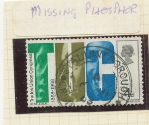 GB 1968, 4 d „T.U.C.” y Sindicalistas VFU Raro CDS „STALLINGBOROUGH“ VARIEDAD - Imagen 1 de 1