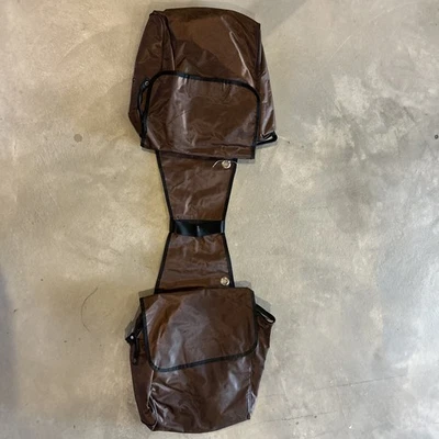 Western Trail Riding Insulated Brown Saddle Bags - Image 1 of 3