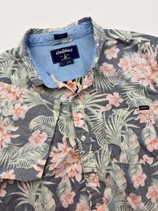 Chubbies Shirt Mens L The Resort Wear Friday Short Sleeve Reverse Print - Picture 1 of 9