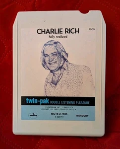 *TESTED* Charlie Rich — "Fully Realized" 8-Track Cassette — Amazing Shape - Bild 1 von 4