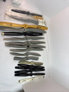 RC Flugzeug Modell Propeller Konvolut Prop Plane Kunststoff - Bild 1 von 22