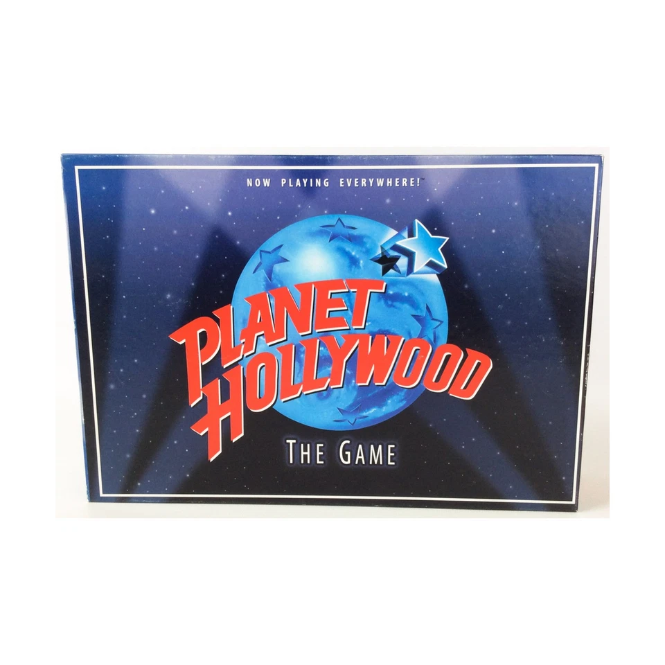 MTB Boardgame Planet Hollywood The Game Box VG/VG+ - Image 1 of 1