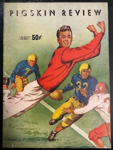 November 10, 1951 USC Vs Stanford Football Program Vintage - Picture 1 of 7