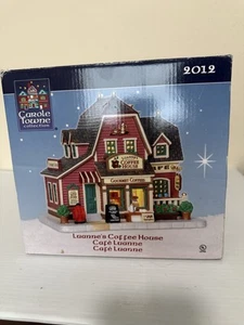 2012 Lemax Carole Towne Collection Luanne’s Coffee House New In Box - Picture 1 of 3