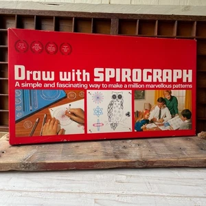 Vintage Spirograph 1968 Deny's Fisher Retro Art Children & Adults Old Skool - Picture 1 of 19