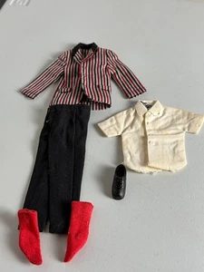 Traje de domingo vintage Barbie Ricky 1965 #1503 moda *Falta 1 zapato* - Imagen 1 de 8