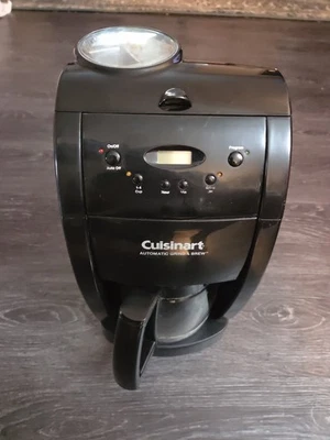 Cuisinart Grind N Brew 12 Cup Coffee Maker Black DGB-500BK - Image 1 of 4